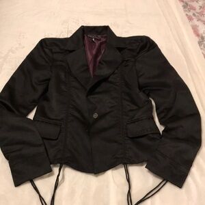 Black Women's Tailored Jacket - Affliction